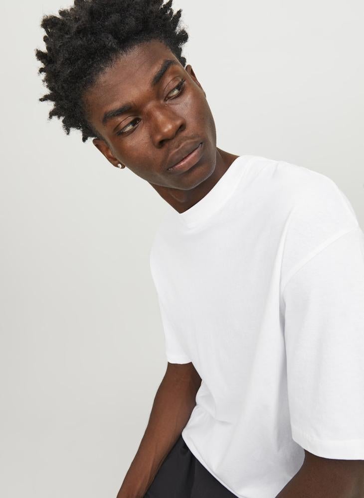 JACK & JONES Casual Crew Neck Regular Fit T-Shirt - Image 3